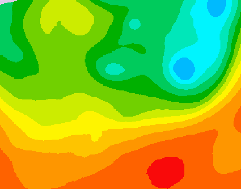 GDPS 500 millibar geopotential height 120 hour forecast chart for Canada based on 2025/06/21 0000Z data