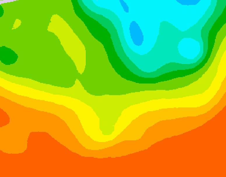 GDPS 500 millibar geopotential height 210 hour forecast chart for Canada based on 2025/06/21 0000Z data