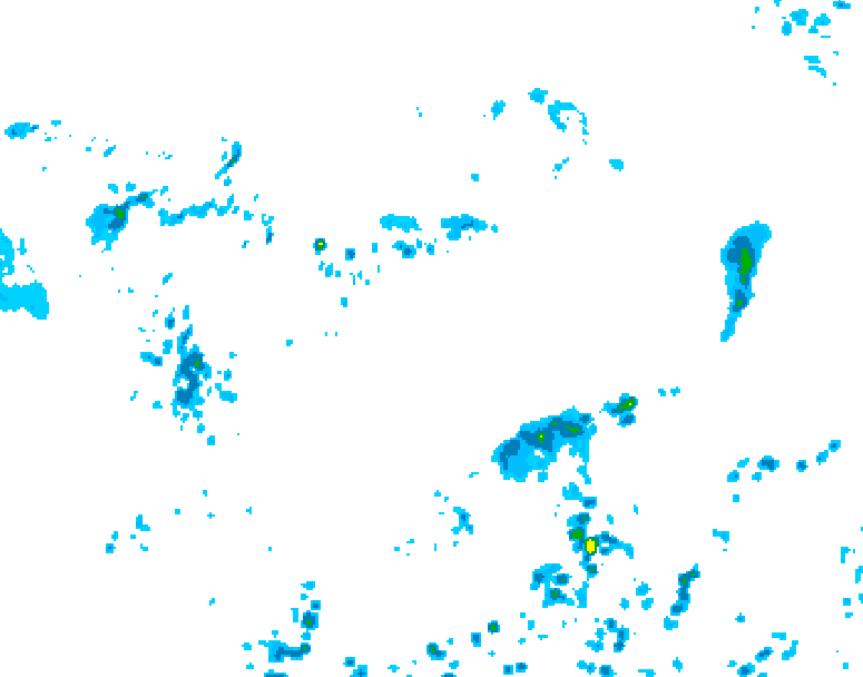 GDPS precipitation 204 hour forecast chart for Canada based on 2025/06/22 1200Z data