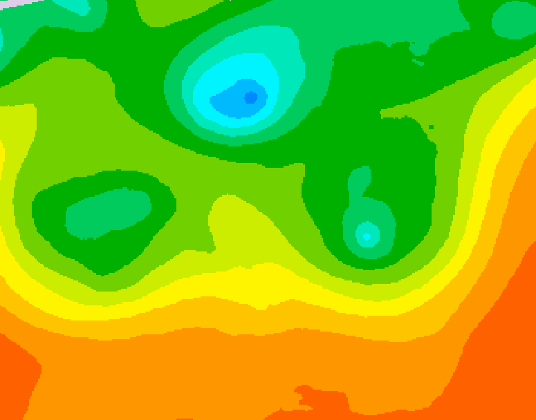 GDPS 500 millibar geopotential height 228 hour forecast chart for Canada based on 2025/06/24 0000Z data