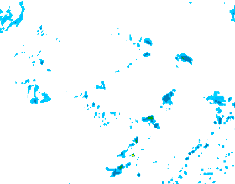 GDPS precipitation 144 hour forecast chart for Canada based on 2025/06/24 1200Z data