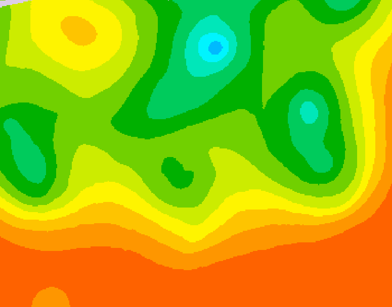 GDPS 500 millibar geopotential height 228 hour forecast chart for Canada based on 2025/06/25 1200Z data
