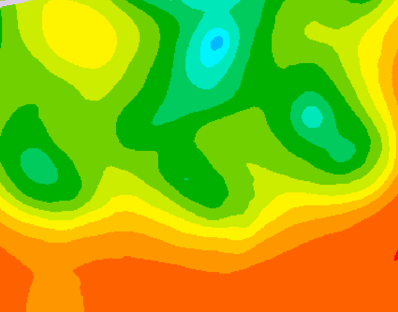 GDPS 500 millibar geopotential height 240 hour forecast chart for Canada based on 2025/06/25 1200Z data