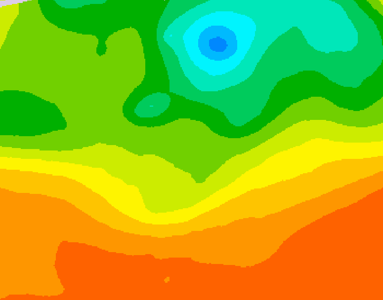 GDPS 500 millibar geopotential height 084 hour forecast chart for Canada based on 2025/06/26 0000Z data
