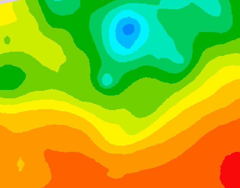 GDPS 500 millibar geopotential height 108 hour forecast chart for Canada based on 2025/06/26 0000Z data