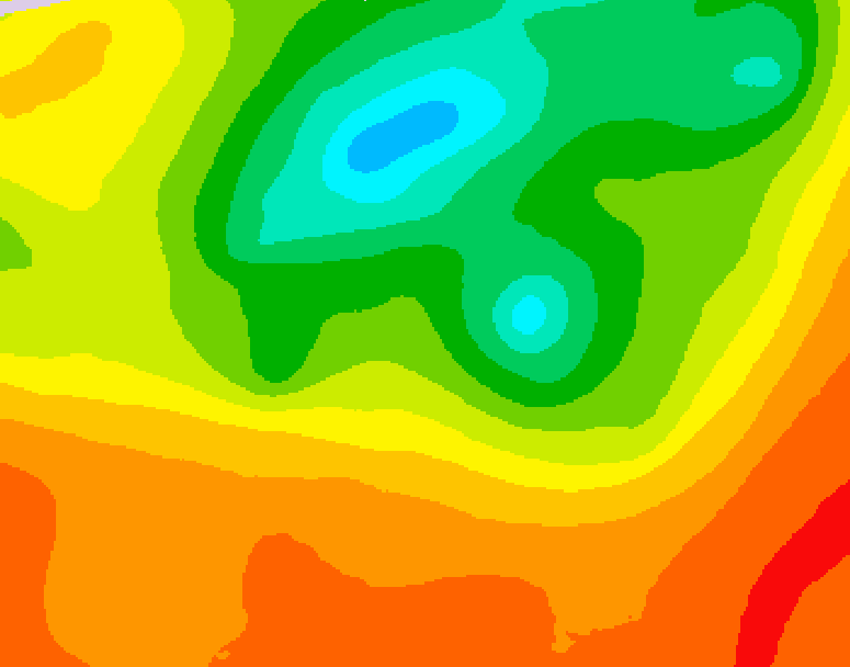 GDPS 500 millibar geopotential height 162 hour forecast chart for Canada based on 2025/06/26 0000Z data