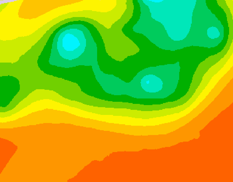 GDPS 500 millibar geopotential height 228 hour forecast chart for Canada based on 2025/06/26 0000Z data