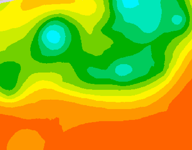GDPS 500 millibar geopotential height 234 hour forecast chart for Canada based on 2025/06/26 0000Z data