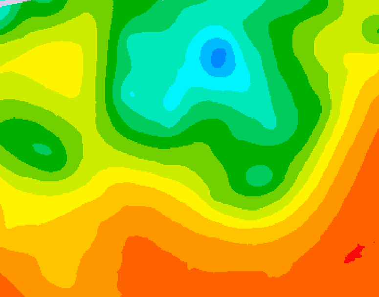 GDPS 500 millibar geopotential height 144 hour forecast chart for Canada based on 2025/06/27 1200Z data