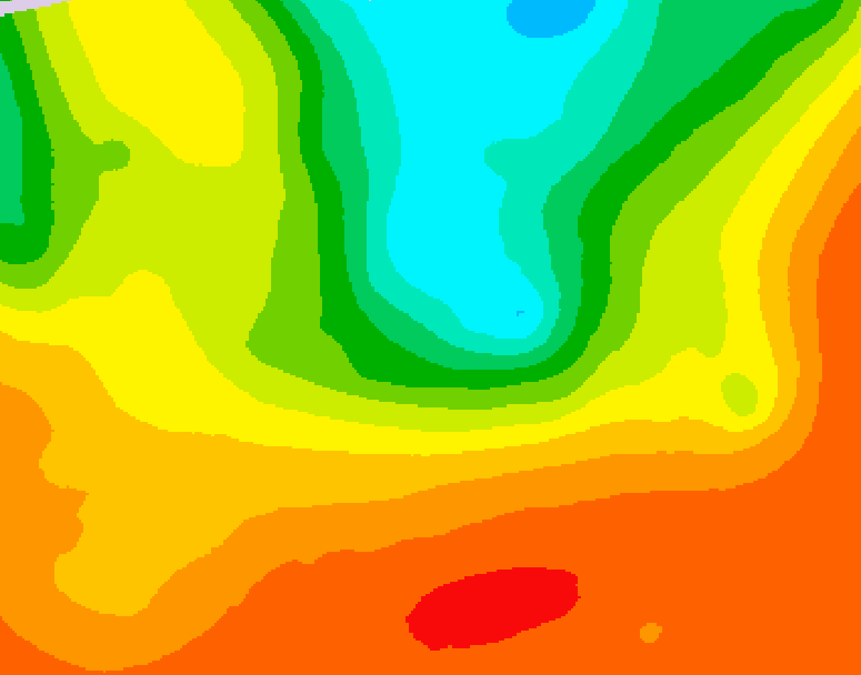 GDPS 500 millibar geopotential height 192 hour forecast chart for Canada based on 2025/06/28 0000Z data