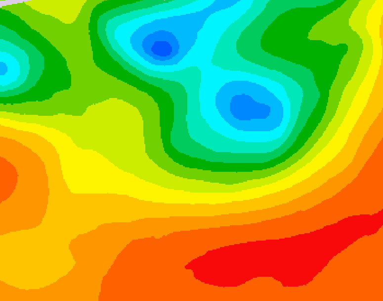 GDPS 500 millibar geopotential height 228 hour forecast chart for Canada based on 2025/06/28 0000Z data