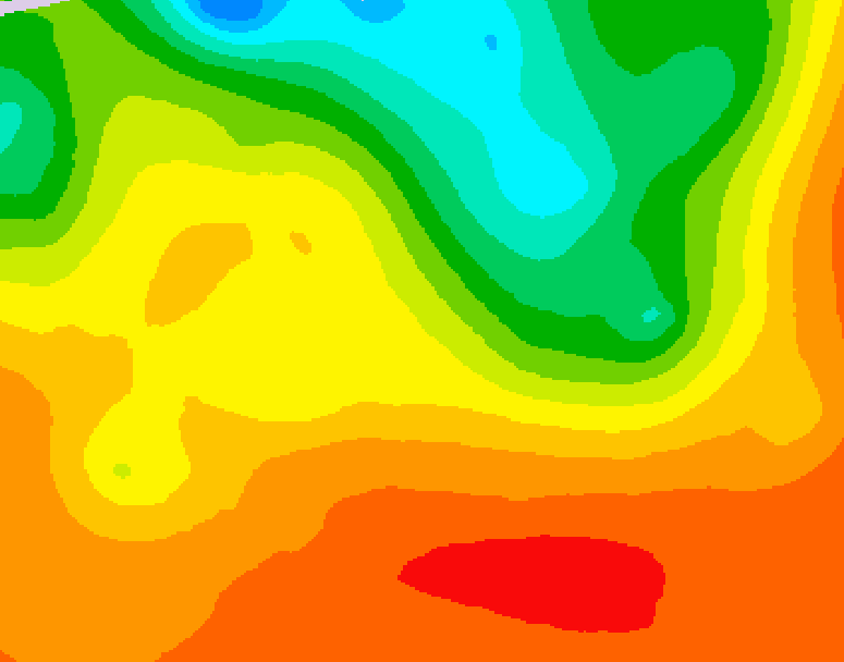 GDPS 500 millibar geopotential height 204 hour forecast chart for Canada based on 2025/06/28 1200Z data