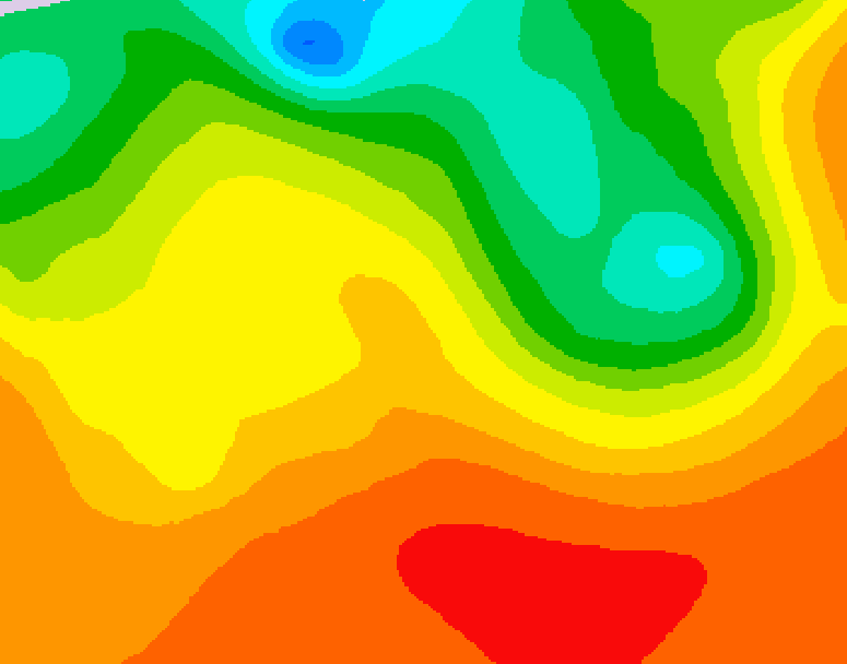 GDPS 500 millibar geopotential height 228 hour forecast chart for Canada based on 2025/06/28 1200Z data