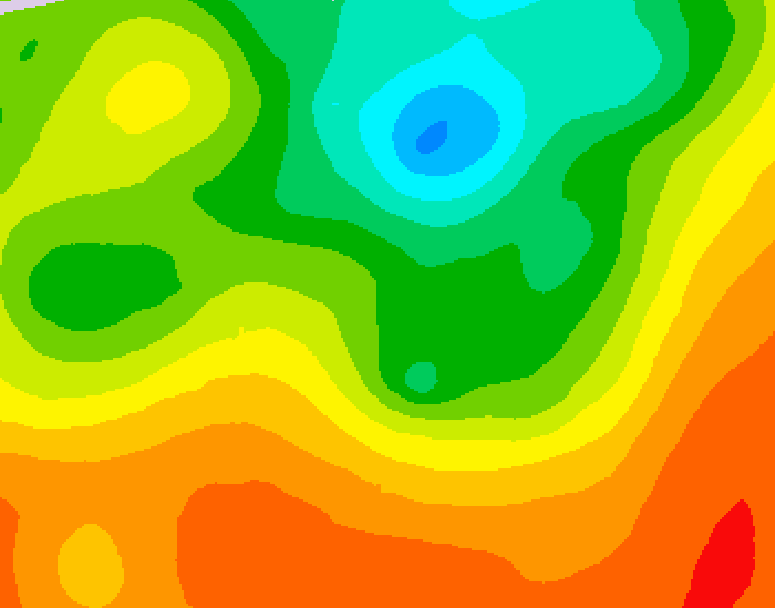 GDPS 500 millibar geopotential height 084 hour forecast chart for Canada based on 2025/06/29 0000Z data