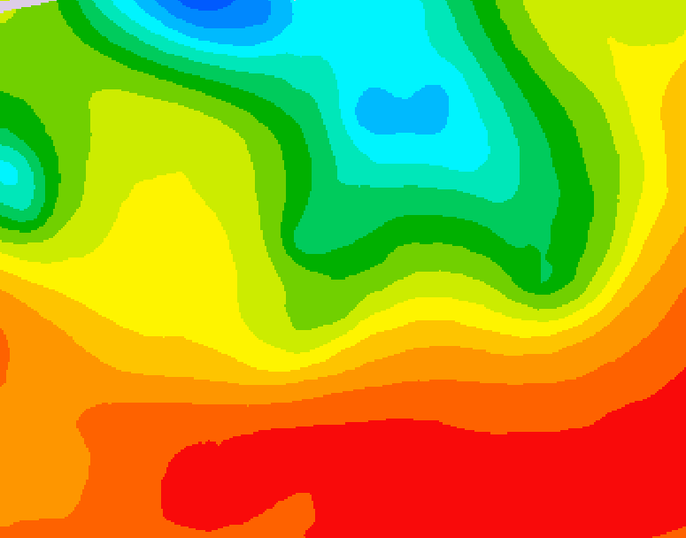 GDPS 500 millibar geopotential height 234 hour forecast chart for Canada based on 2025/06/29 0000Z data