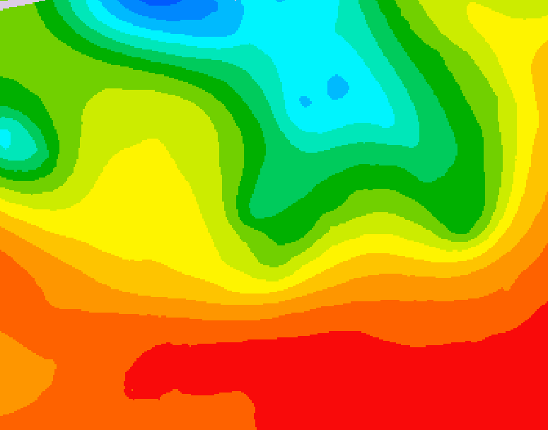 GDPS 500 millibar geopotential height 240 hour forecast chart for Canada based on 2025/06/29 0000Z data