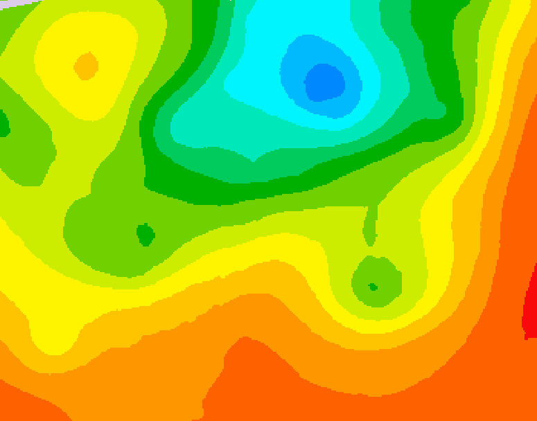 GDPS 500 millibar geopotential height 108 hour forecast chart for Canada based on 2025/06/29 1200Z data