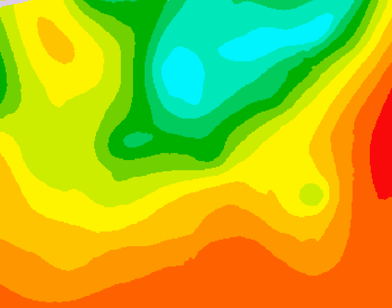 GDPS 500 millibar geopotential height 144 hour forecast chart for Canada based on 2025/06/29 1200Z data