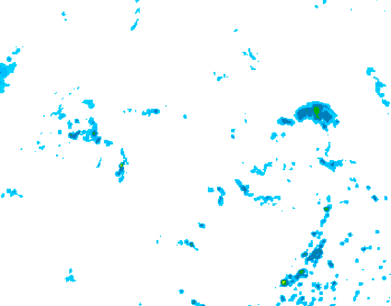 GDPS precipitation 084 hour forecast chart for Canada based on 2025/06/29 0000Z data