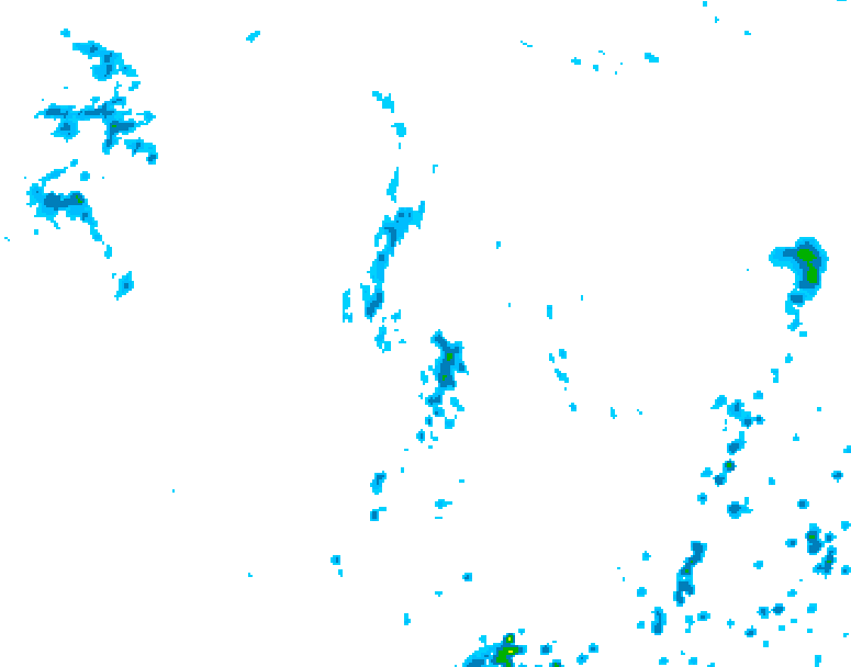 GDPS precipitation 210 hour forecast chart for Canada based on 2025/07/02 0000Z data