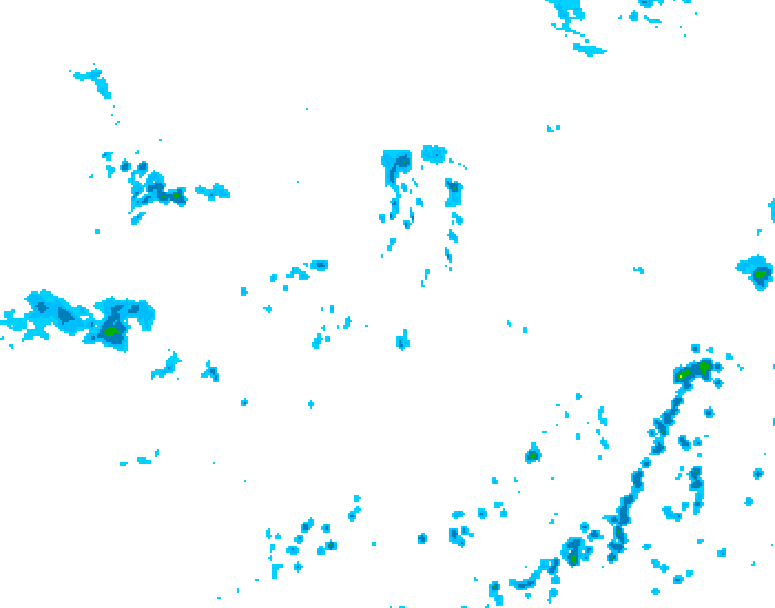 GDPS precipitation 168 hour forecast chart for Canada based on 2025/07/03 0000Z data