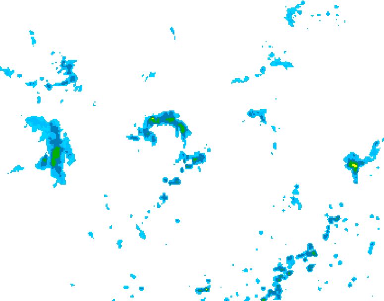 GDPS precipitation 180 hour forecast chart for Canada based on 2025/07/03 1200Z data