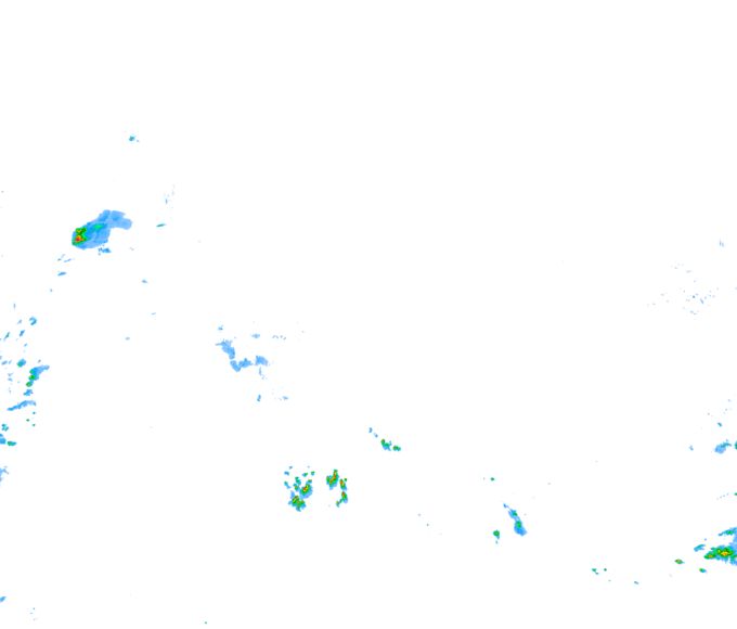 Weather radar data valid at 2025/07/03 23:06 UTC
