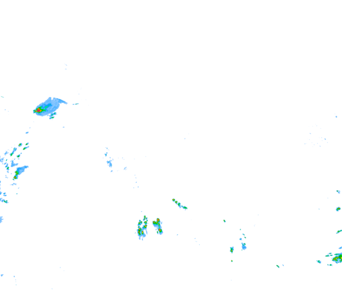 Weather radar data valid at 2025/07/03 23:42 UTC