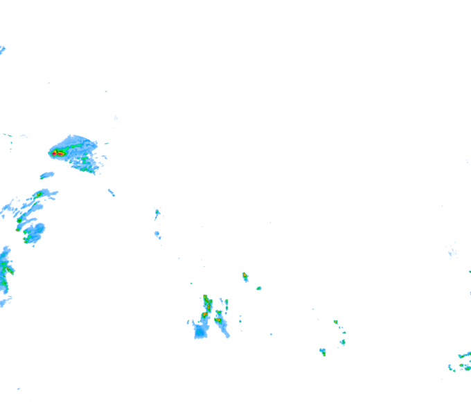 Weather radar data valid at 2025/07/04 00:54 UTC