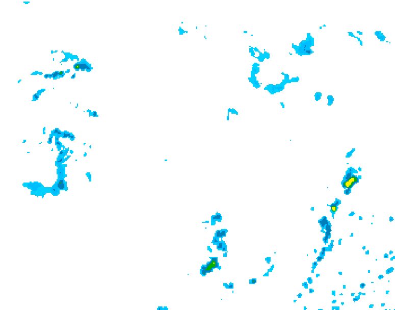 GDPS precipitation 024 hour forecast chart for Canada based on 2025/07/07 1200Z data