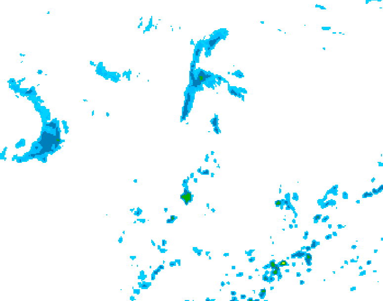 GDPS precipitation 048 hour forecast chart for Canada based on 2025/07/09 0000Z data