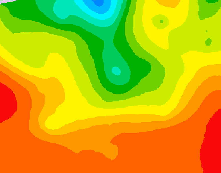 GDPS 500 millibar geopotential height 108 hour forecast chart for Canada based on 2025/07/11 0000Z data