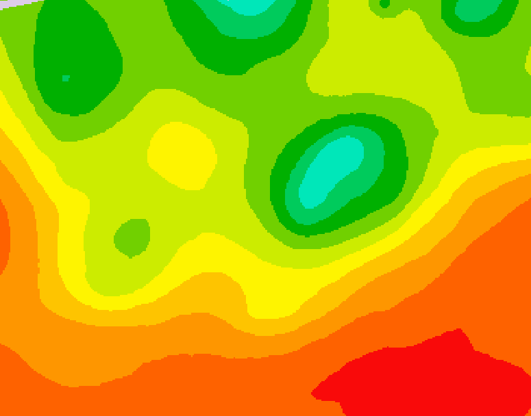 GDPS 500 millibar geopotential height 168 hour forecast chart for Canada based on 2025/07/11 0000Z data