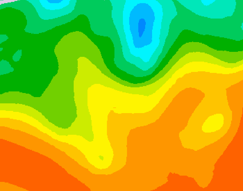 GDPS 500 millibar geopotential height 240 hour forecast chart for Canada based on 2025/09/06 0000Z data