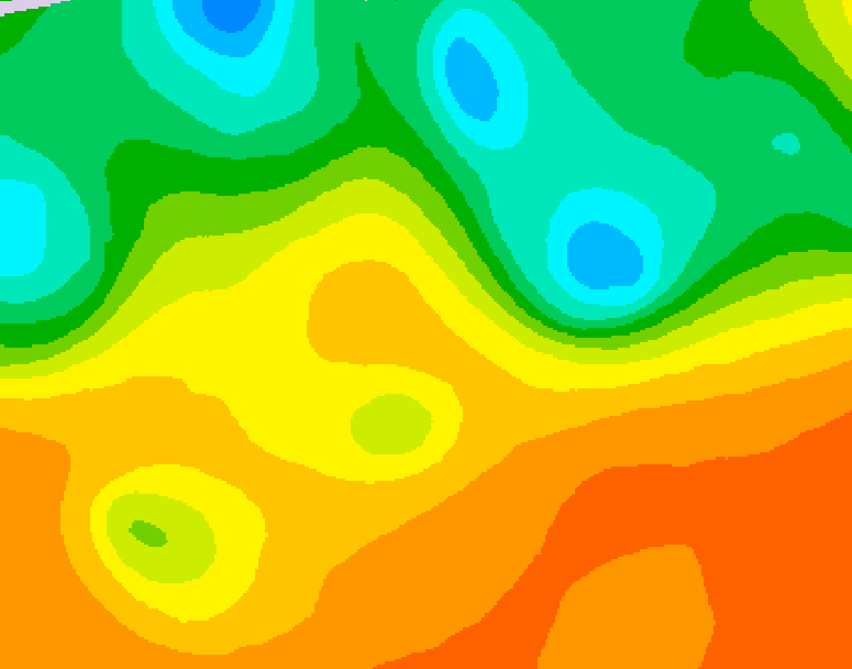 GDPS 500 millibar geopotential height 216 hour forecast chart for Canada based on 2025/09/07 0000Z data