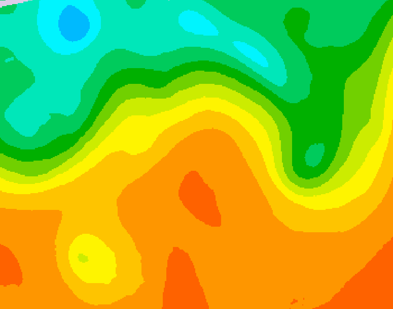 GDPS 500 millibar geopotential height 228 hour forecast chart for Canada based on 2025/09/07 1200Z data