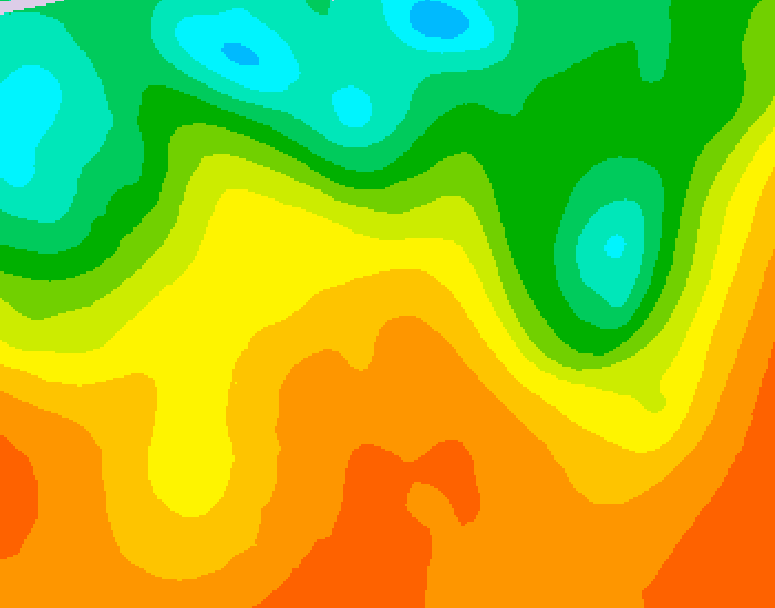 GDPS 500 millibar geopotential height 204 hour forecast chart for Canada based on 2025/09/08 1200Z data