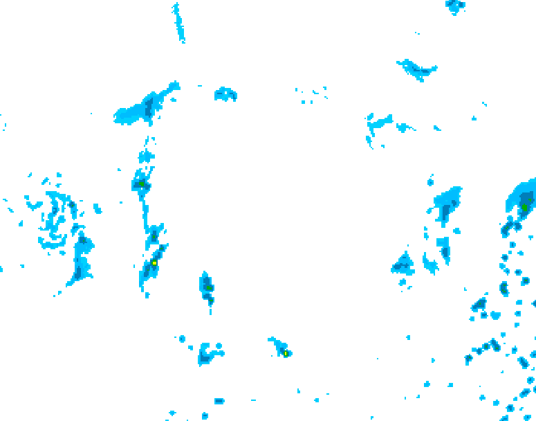 GDPS precipitation 192 hour forecast chart for Canada based on 2025/09/08 0000Z data