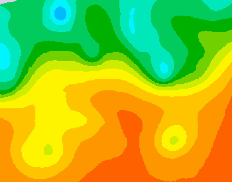 GDPS 500 millibar geopotential height 168 hour forecast chart for Canada based on 2025/09/09 0000Z data