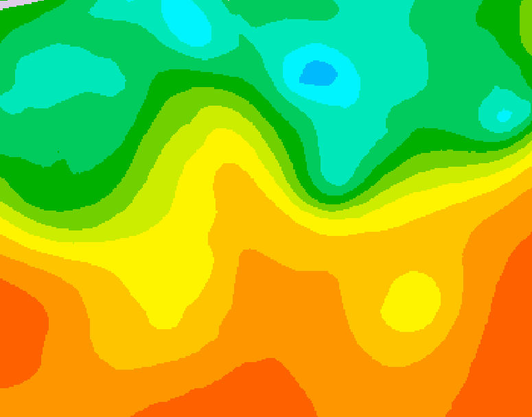 GDPS 500 millibar geopotential height 210 hour forecast chart for Canada based on 2025/09/09 0000Z data