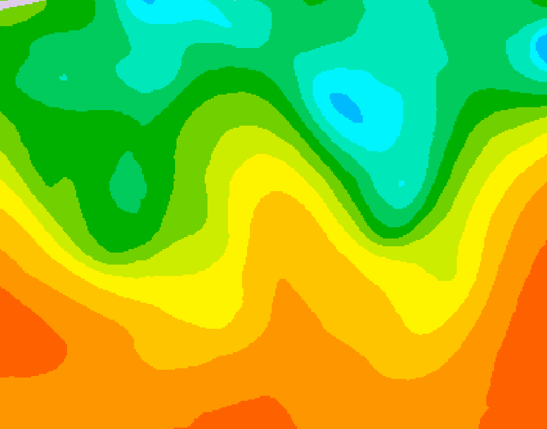 GDPS 500 millibar geopotential height 228 hour forecast chart for Canada based on 2025/09/09 0000Z data