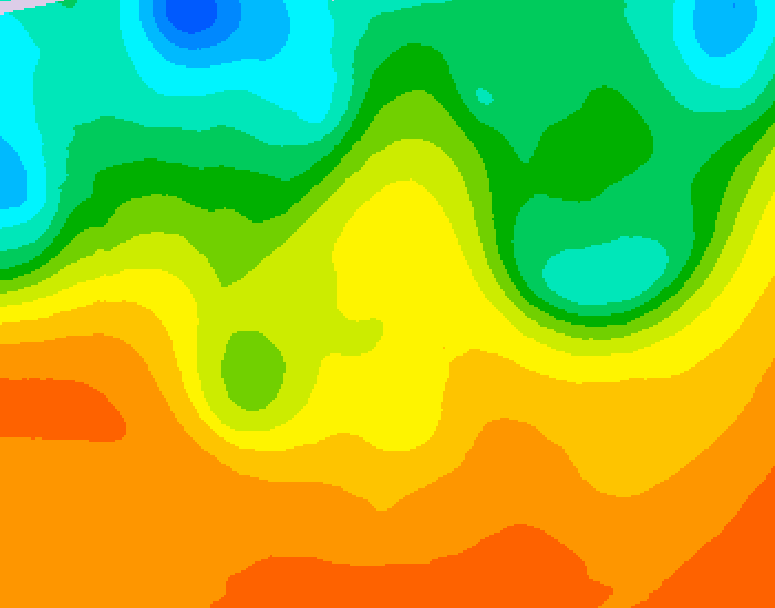 GDPS 500 millibar geopotential height 234 hour forecast chart for Canada based on 2025/09/10 0000Z data