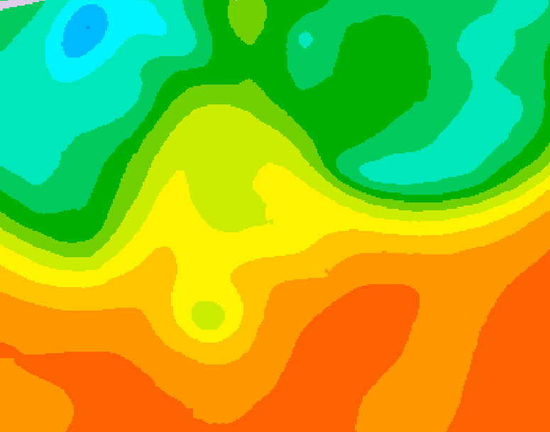 GDPS 500 millibar geopotential height 144 hour forecast chart for Canada based on 2025/09/11 0000Z data