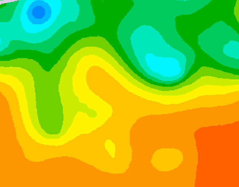 GDPS 500 millibar geopotential height 168 hour forecast chart for Canada based on 2025/09/11 1200Z data