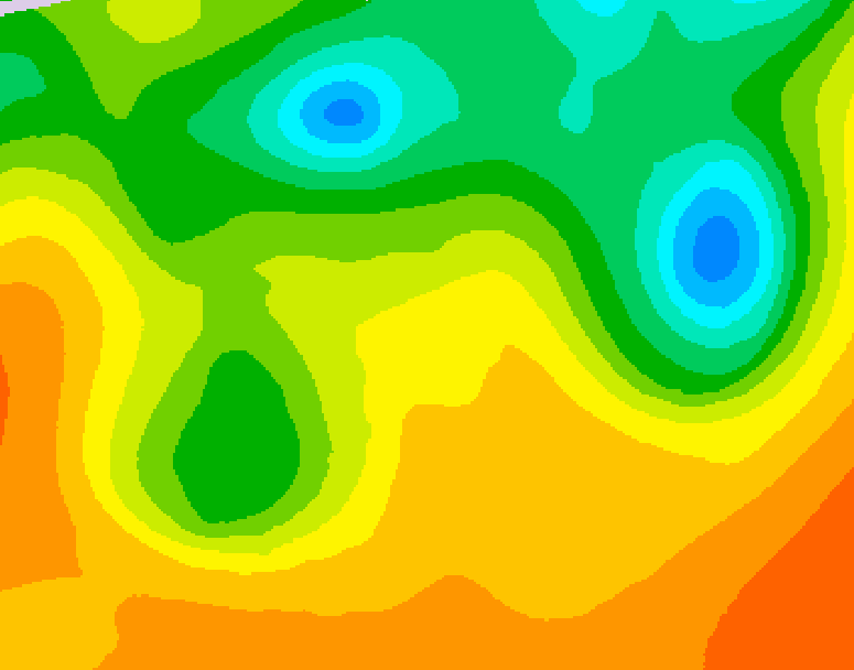 GDPS 500 millibar geopotential height 210 hour forecast chart for Canada based on 2025/09/12 0000Z data