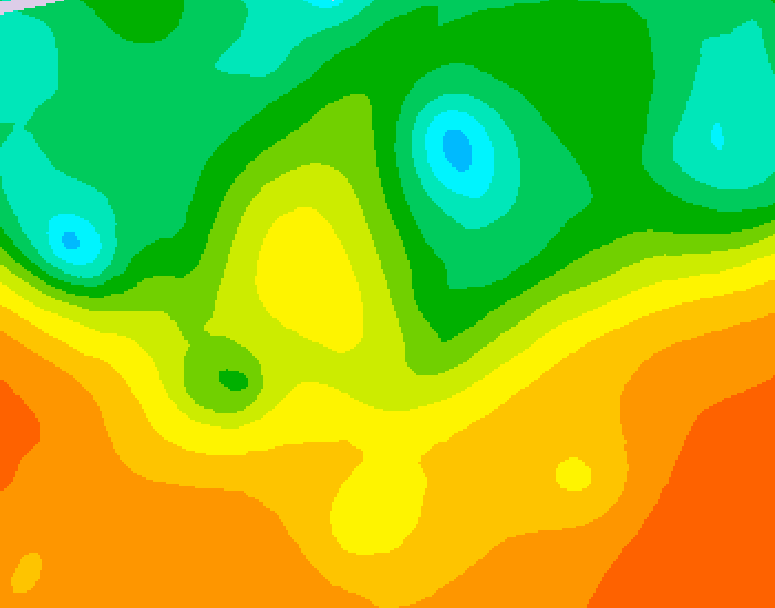 GDPS 500 millibar geopotential height 144 hour forecast chart for Canada based on 2025/09/12 1200Z data