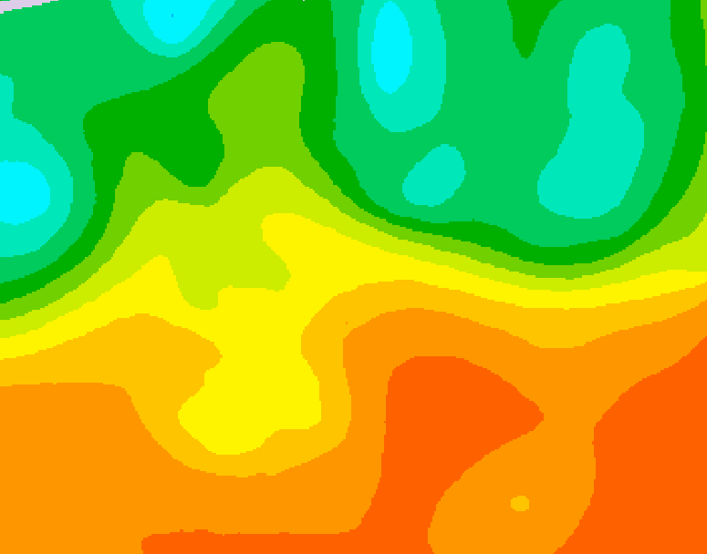 GDPS 500 millibar geopotential height 072 hour forecast chart for Canada based on 2025/09/13 0000Z data