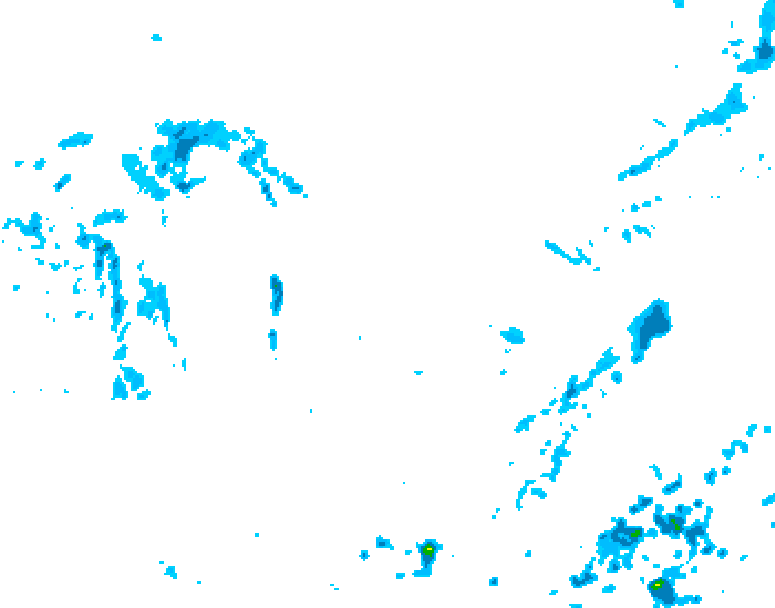 GDPS precipitation 186 hour forecast chart for Canada based on 2025/09/15 0000Z data