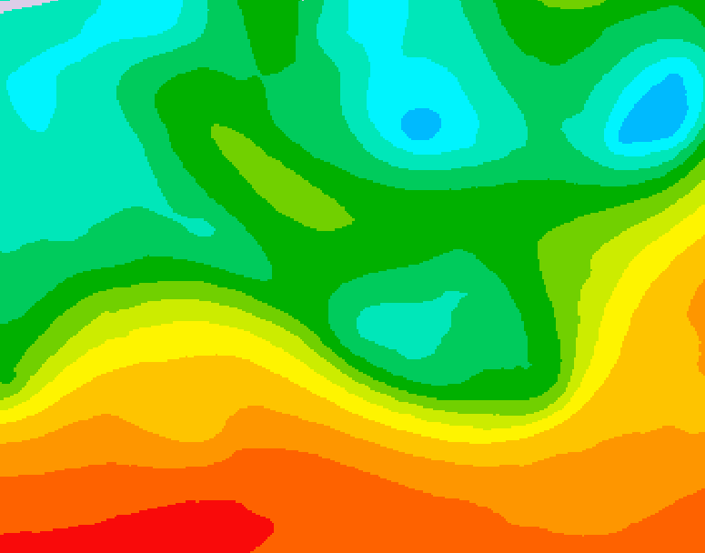 GDPS 500 millibar geopotential height 210 hour forecast chart for Canada based on 2025/09/16 0000Z data