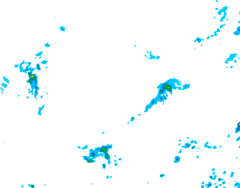 GDPS precipitation 042 hour forecast chart for Canada based on 2025/09/16 0000Z data